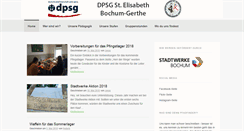 Desktop Screenshot of dpsg-gerthe.de
