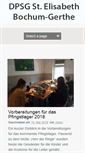 Mobile Screenshot of dpsg-gerthe.de